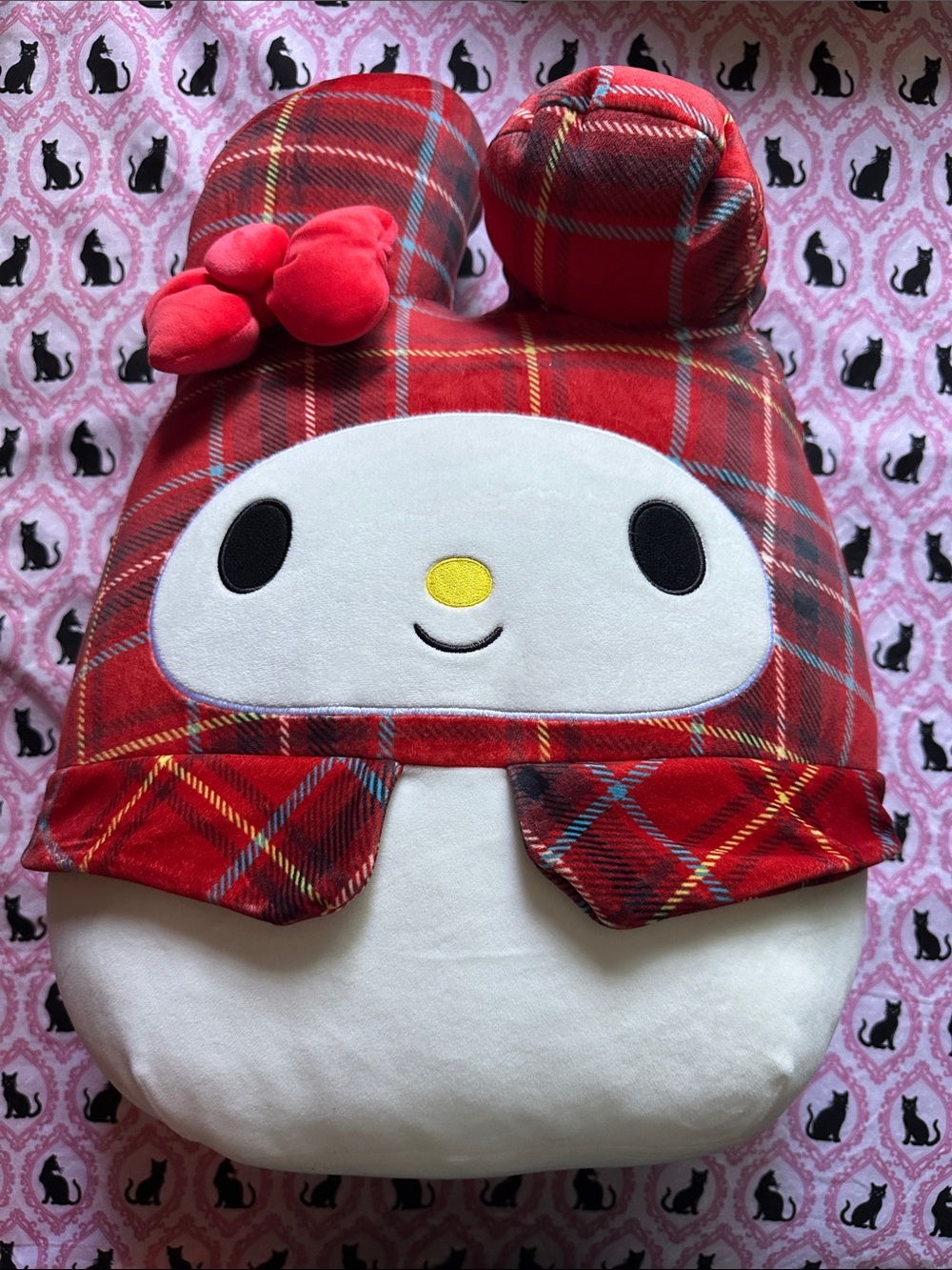 My Melody Red Plaid Squishmallow